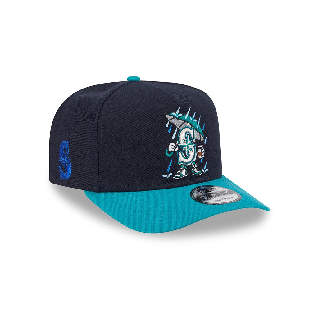 MLB Cartoon Hat Seattle Mariners Embroidered Hat Seattle Mariners Merch Boyfriend Gifts