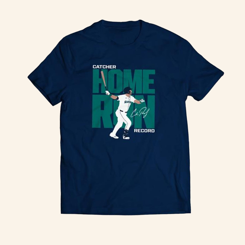 MLB Merch Cal Raleigh Record Shirt Gifts For Him