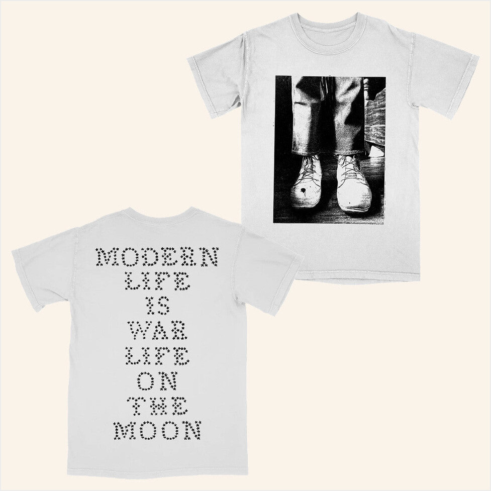 Modern Life Is War Empty Shoes Premium White T-Shirt Deathwish Inc Store Merch