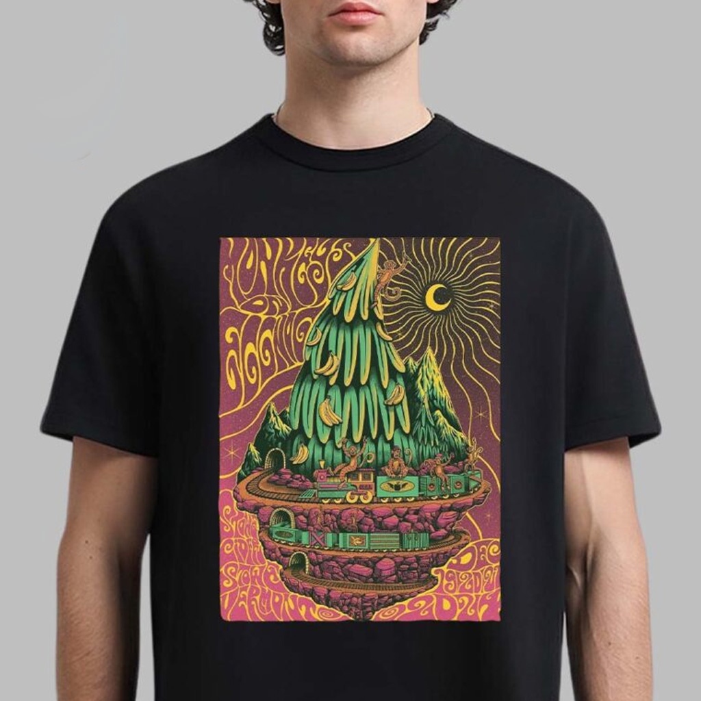 Moe Monkeys Poster For Show In Eggnog At Stowe Cider In Stowe Vermont On Dec 19212024 Tour Shirt