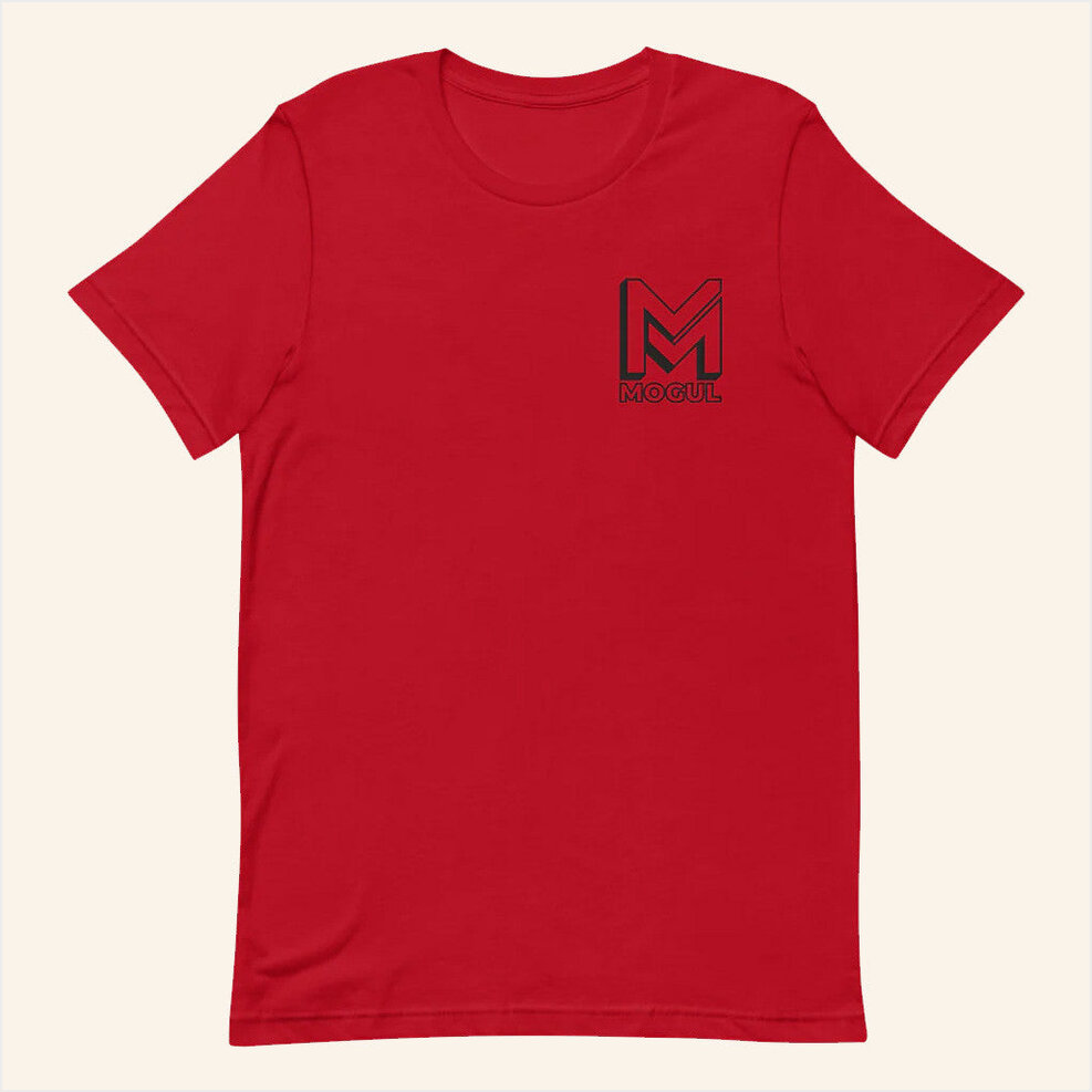 Mogul Black Logo T-Shirt The Mogul Brand Merch Presents For Boyfriend Gifts For Besties