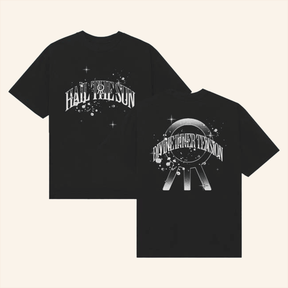 Monochrome Chrome T-Shirt Hail The Merch Birthday Gift Ideas Christmas Presents