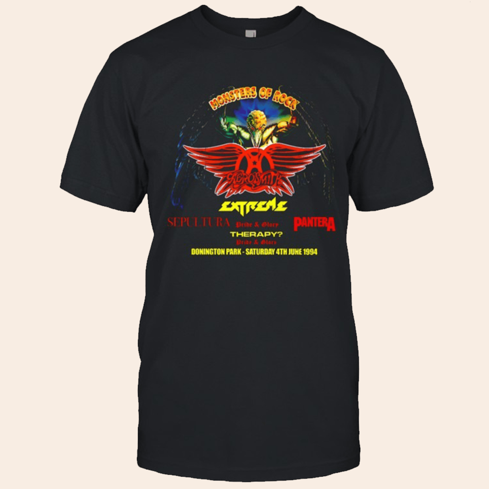 Monsters Of Rock 1994 T-Shirt Monsters Of Rock Merch Birthday Gifts For Father's Day Ideas