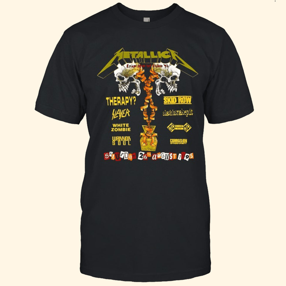 Monsters Of Rock Metallica T-Shirt Monsters Of Rock Merch Best Father's Day Birthday Gifts