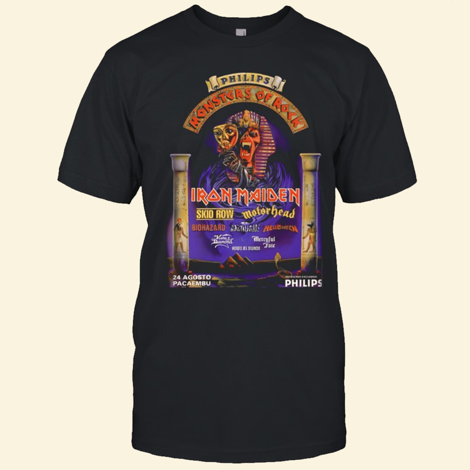 Monsters Of Rock Philips T-Shirt Monsters Of Rock Merch Good Gifts For Dad Gifts For Friends