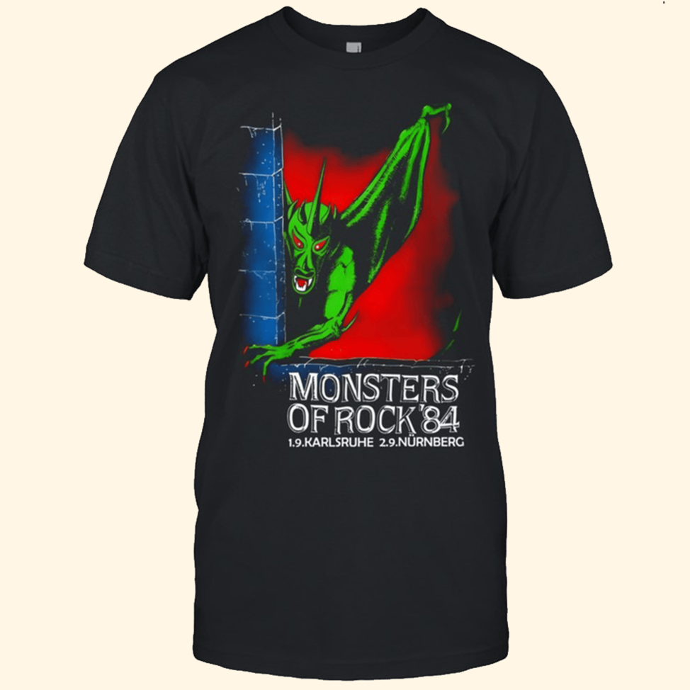 Monsters Of Rock T-Shirt Monsters Of Rock Merch Awesome Father's Day Gifts Best Friend Gifts