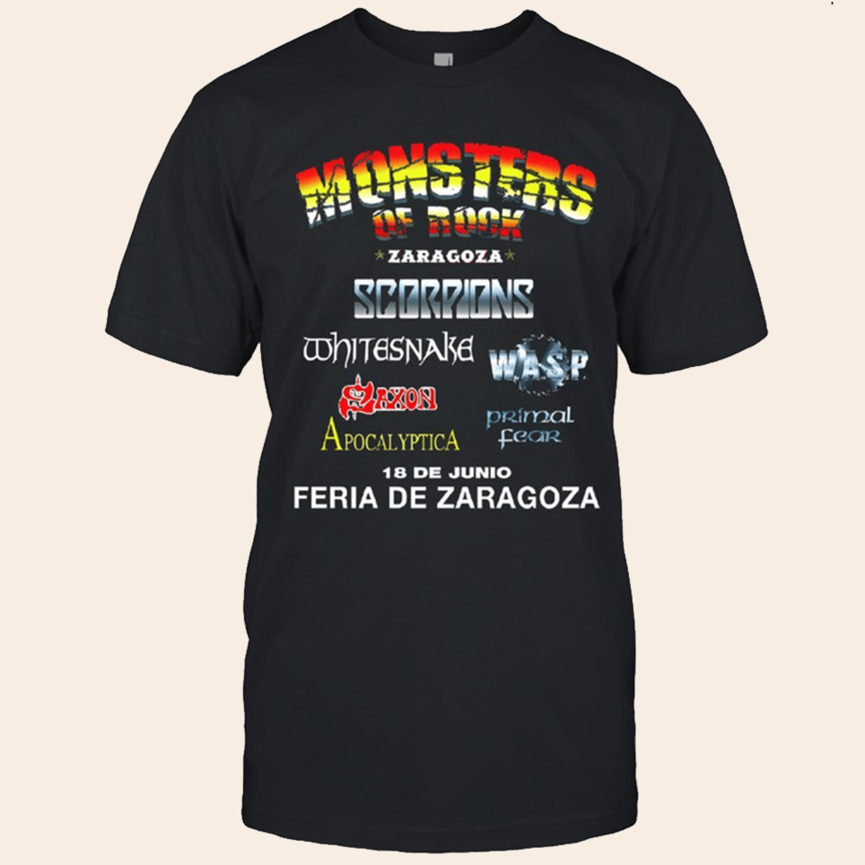 Monsters Of Rock T-Shirt Monsters Of Rock Merch Stepdad Birthday Gifts For Father's Day