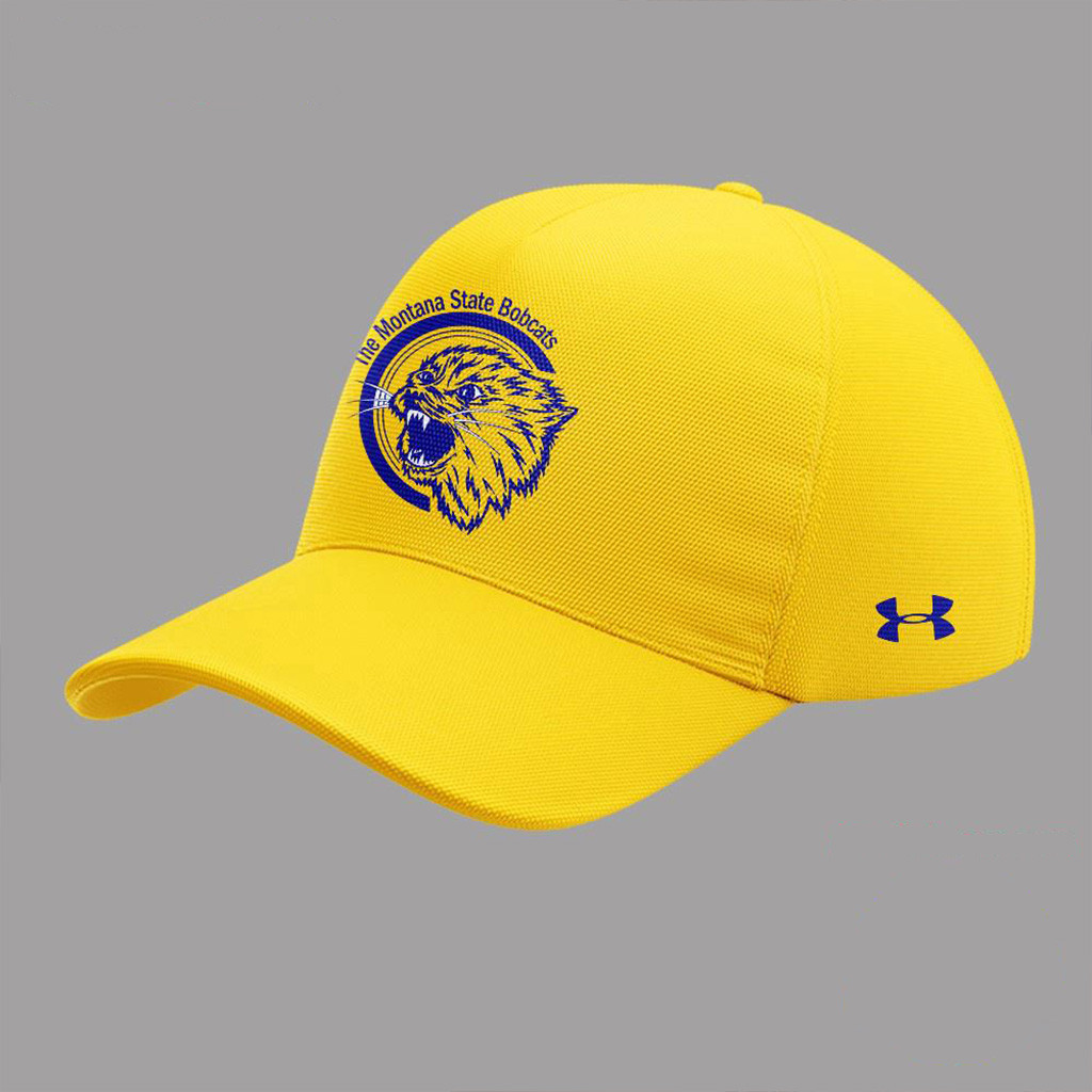 Montana State Bobcats Gold Rush 2025 Hat Bobcats Merch Presents For Football Lovers