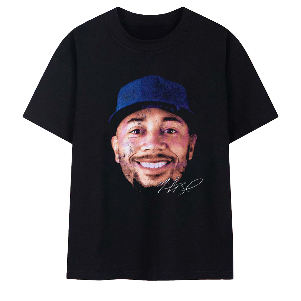 Mookie Betts Los Angeles Baseball Headshot T-Shirt Mookie Betts Merch Gifts For Brother