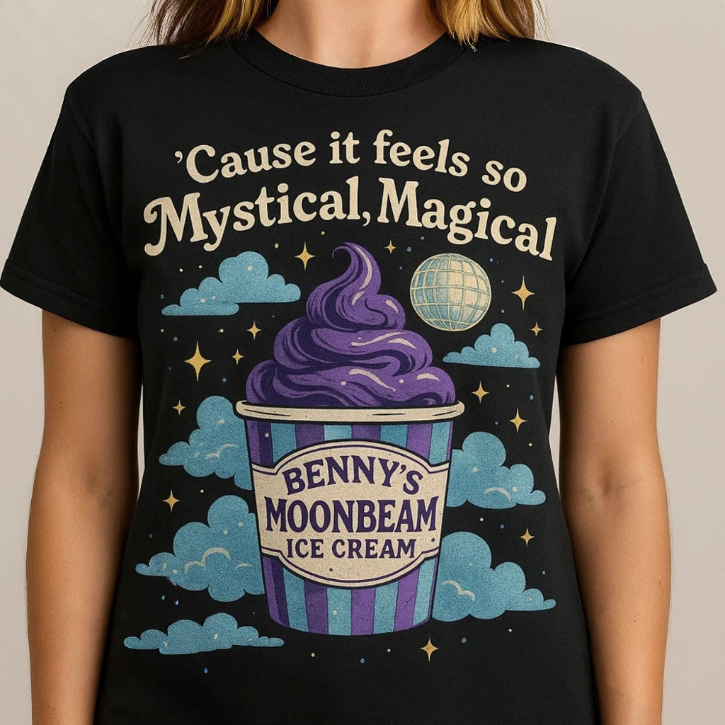 Moonbeam Ice Cream 2025 America Concert Tour T-Shirt Gifts For Wife