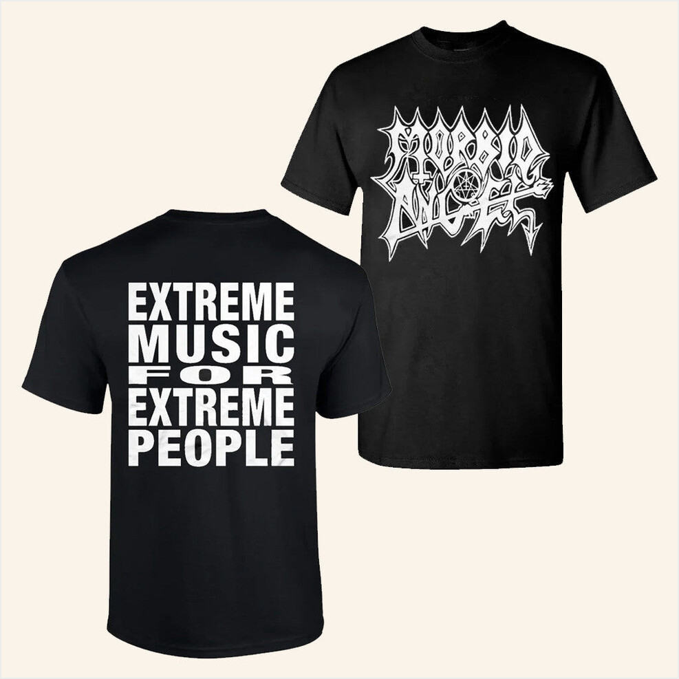 Morbid Angel Logo Extreme Music T-Shirt Jsr Direct Merch Birthday Gifts For Fans Gifts For BFF