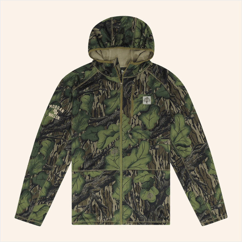 Morgan Wallen Camo Jacket Mossy Oak Hoodie Gifts For Husband Birthday Gift Ideas