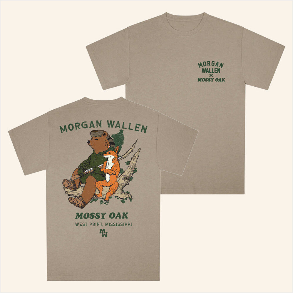 Morgan Wallen Camo Shirt Mossy Oak Morgan Wallen T-Shirt Gifts For Husband Birthday Gift Ideas