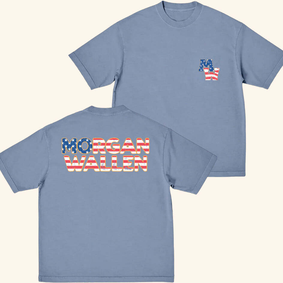 Morgan Wallen Merch Morgan Wallen Flag T-Shirt Gifts For Dad Birthday Gifts For Friends