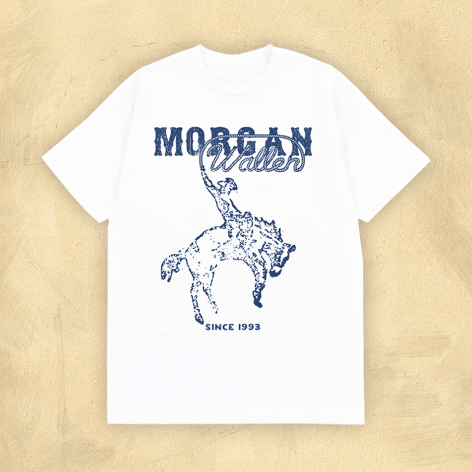 Morgan Wallen Merch Morgan Wallen Shirt Cowgirls Bronco T-Shirt Fathers Day Presents