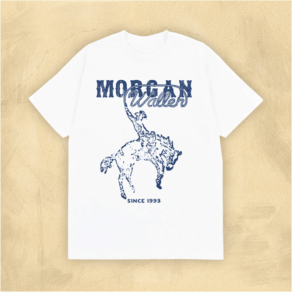 Morgan Wallen Shirt Morgan Wallen Merch Cowgirls Bronco T-Shirt Fathers Day Presents