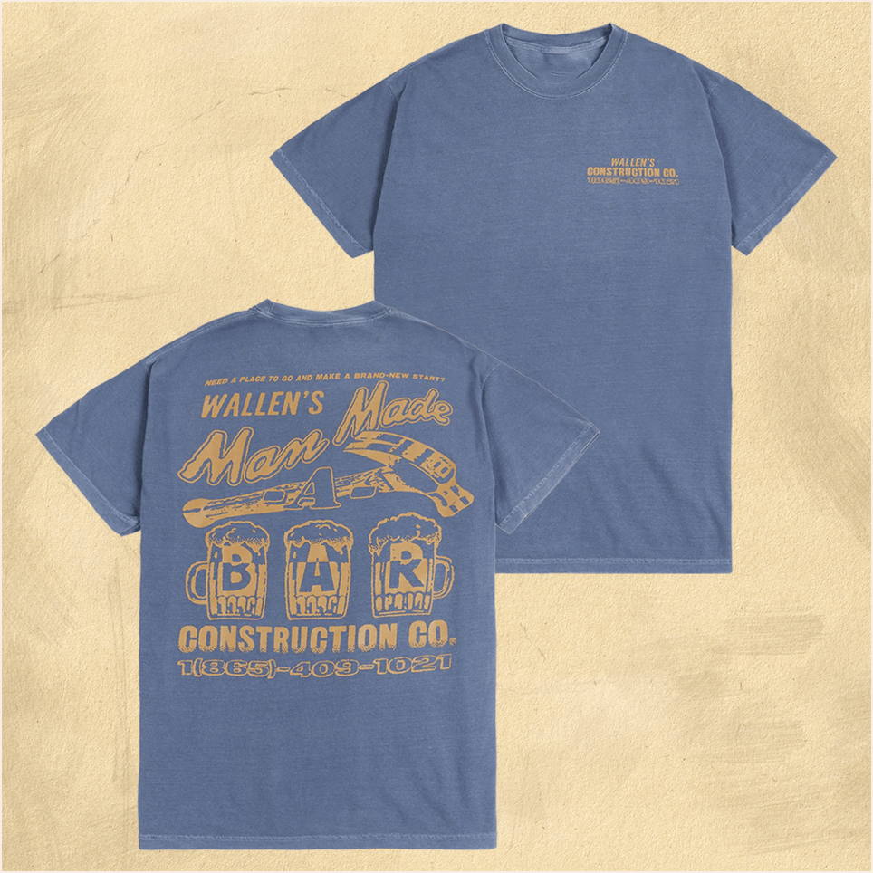 Morgan Wallen Shirt Morgan Wallen Merch Man Made T-Shirt Fathers Day Gift From Daughter