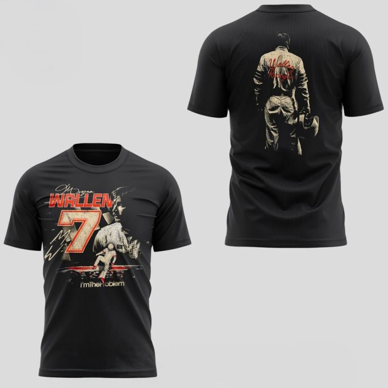 Morgan Wallen Stock Car T-Shirt Fan Merch Gift Ideas For Boyfriend