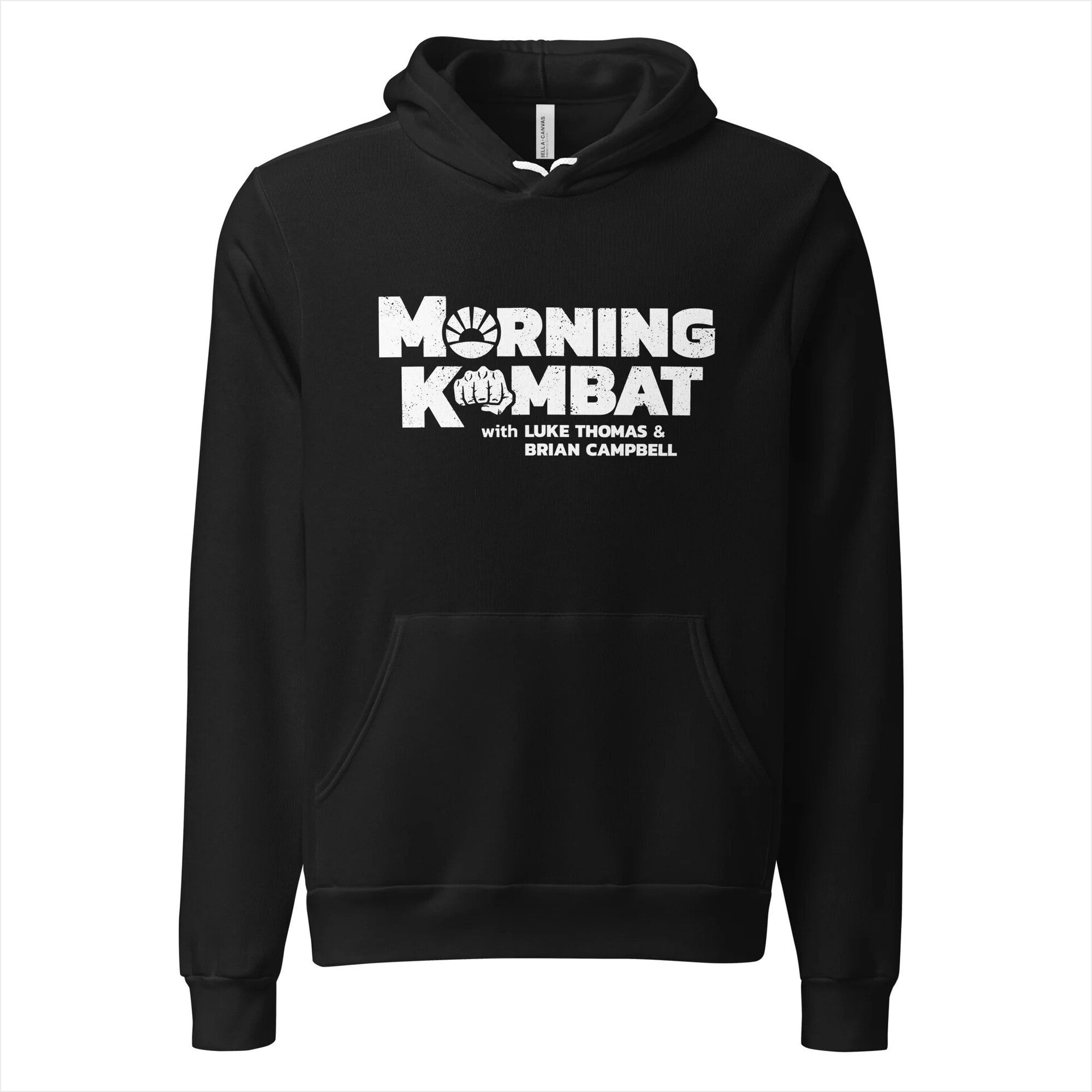Morning Kombat Black Hoodie Morning Kombat Merch Awesome Father's Day Gifts BFF Gifts Ideas