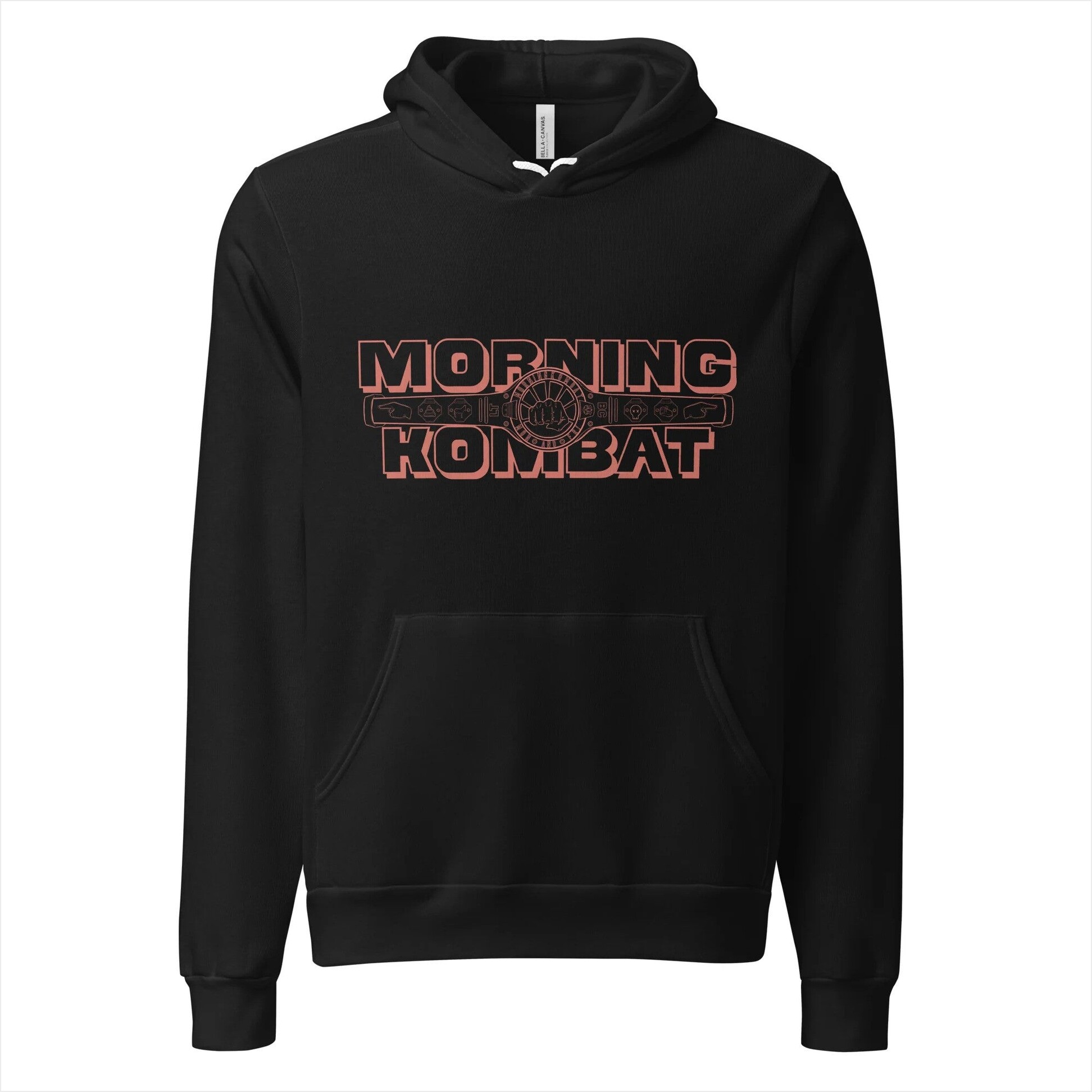 Morning Kombat Black Hoodie Morning Kombat Merch Top 10 Father's Day Birthday Gifts BFF Gifts