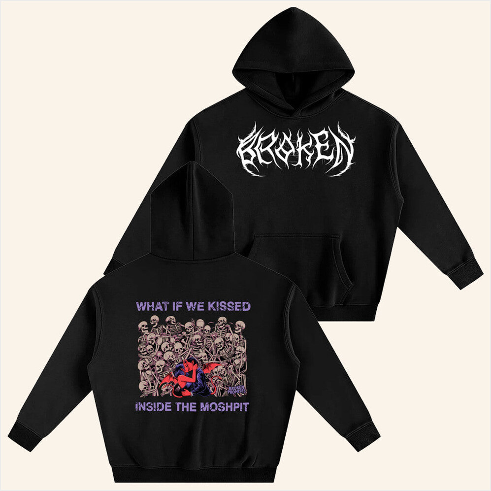 Mosh Pit Hoodie Broken Promises Merch Best Birthday Gifts For Husband Best Friend Gifts