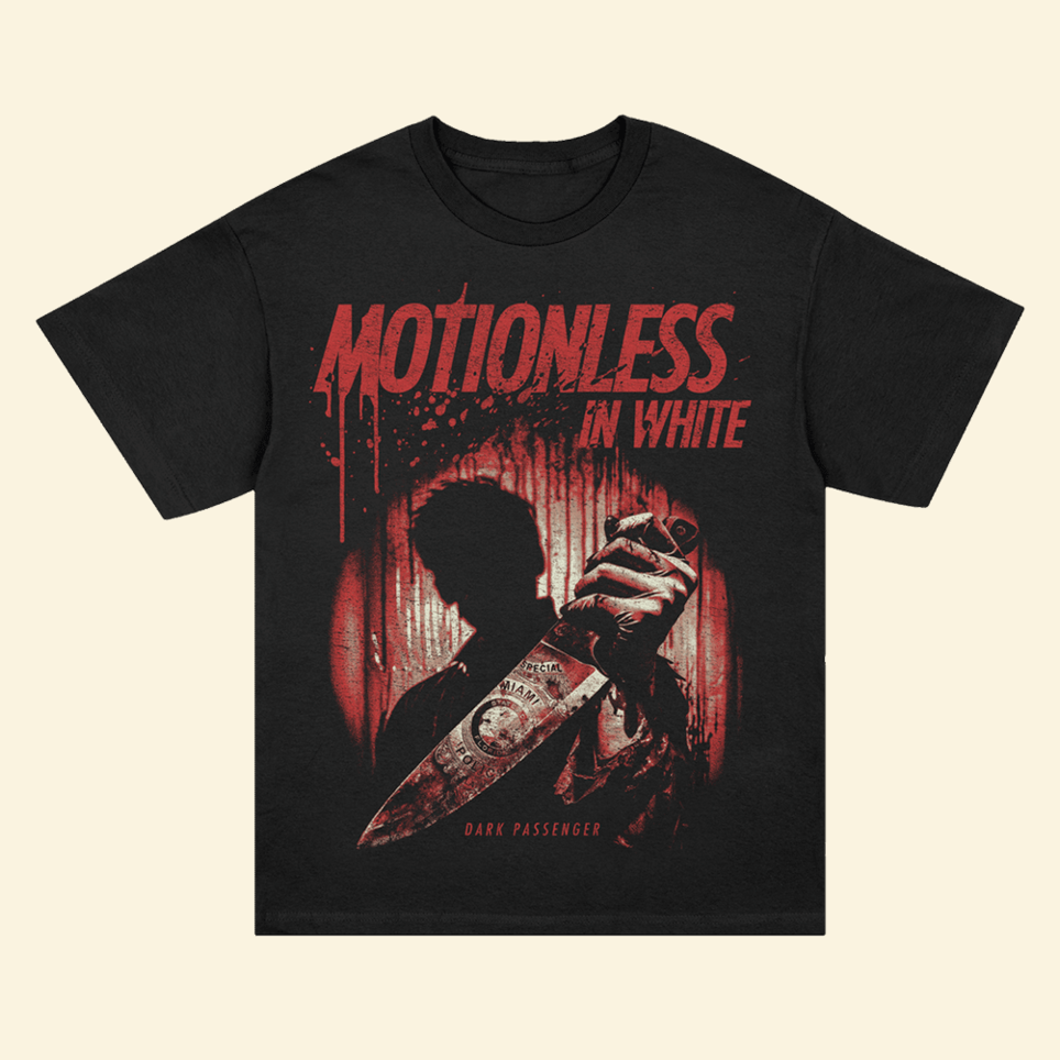 Motionless In White Dark Passenger T-Shirt Motionless In White Merch Birthday Gifts For Fans