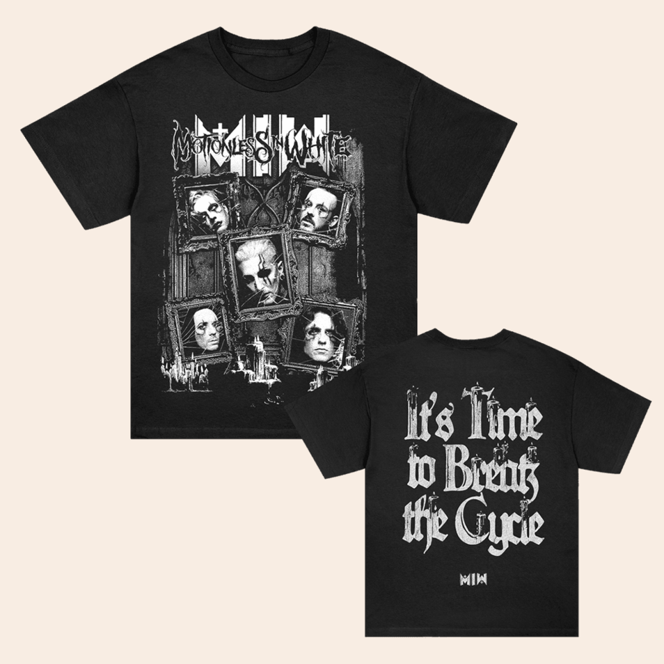 Motionless In White It's Time To Break The Cycle 2024 T-Shirt Motionless In White Merch