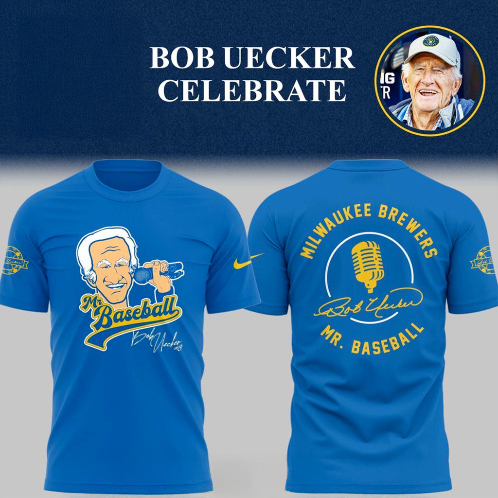 Mr Baseball Bob Uecker Celebration Shirt Fan Merch Best Gifts For Boyfriend