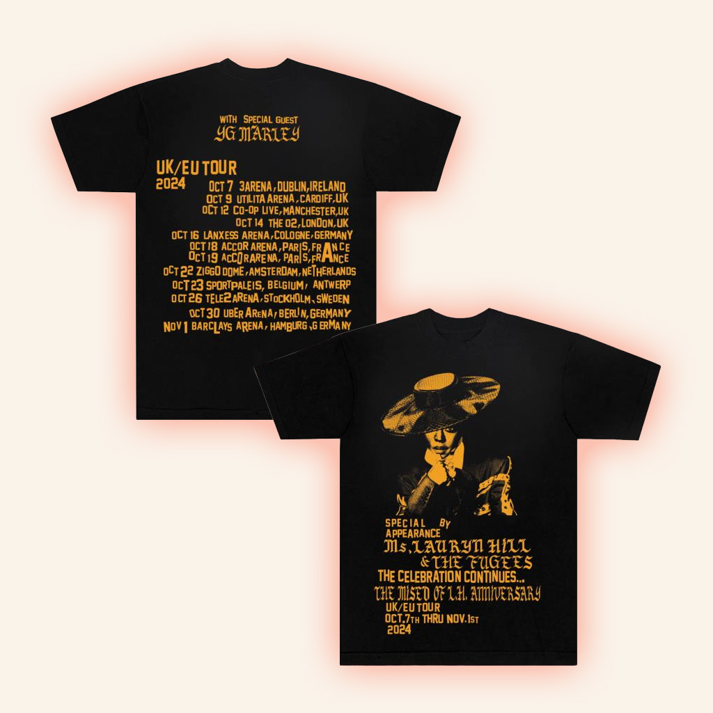 Ms Lauryn Hill Merch Mystique Icon Tour T-Shirt Gifts For Music Fans