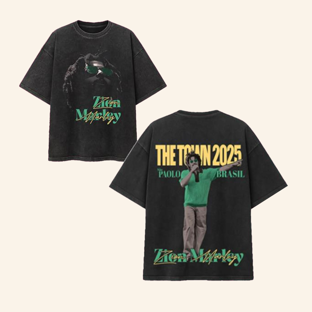 Ms Lauryn Hill Merch Zion Sao Paulo Wash T-Shirt Gift Ideas For Music Fans