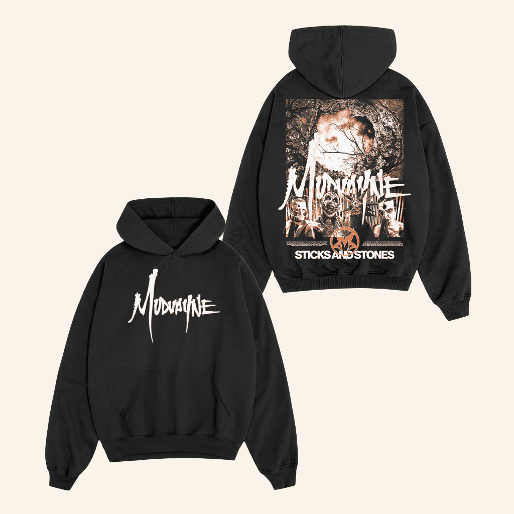 Mudvayne Merch Sticks And Stones Hoodie Present For Him
