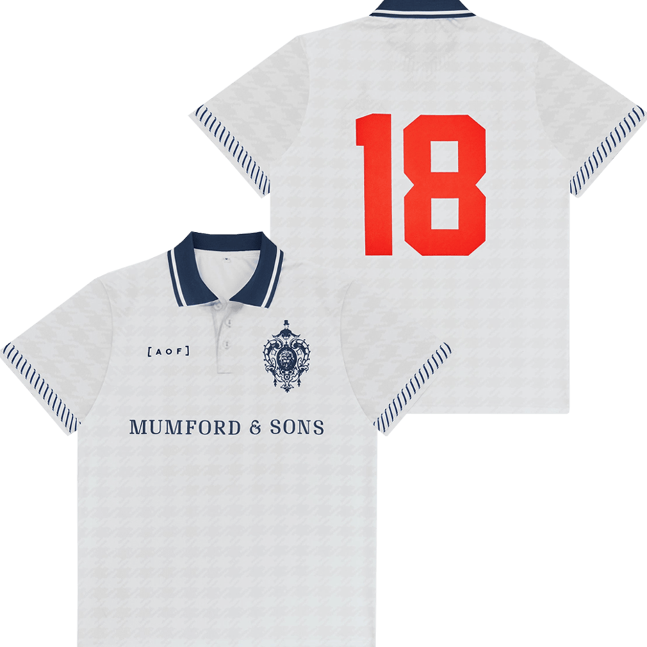 Mumford and Sons AOF Football Shirt Rock Band Fan Gift Official Merch Tee Gifts For Best Friend