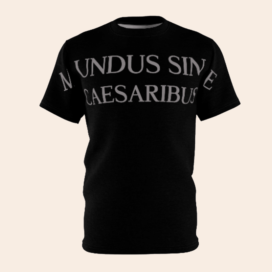Mundus Sine Caesaribus Shirt Jay Graber Mundus Sine Caesaribus Merch Fans Birthday Gifts