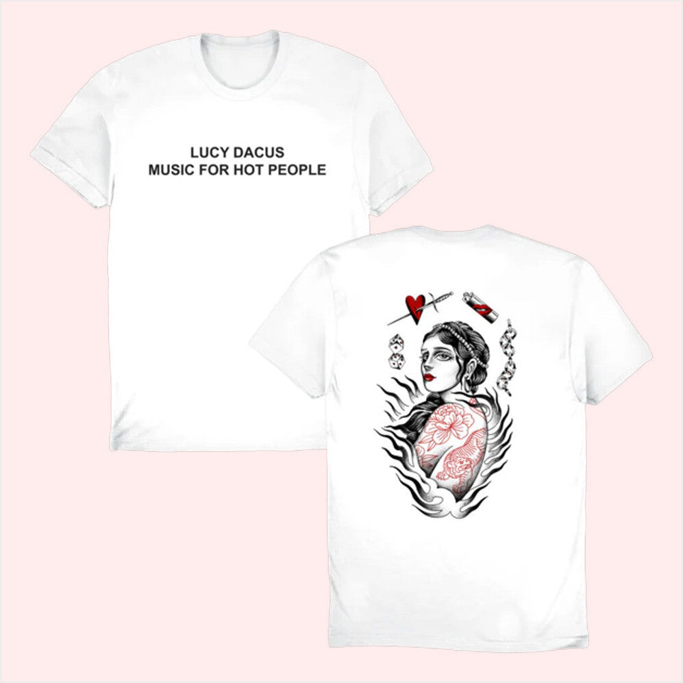Music For Hot People T-Shirt Lucy Dacus Merch Best Friend Birthday Gifts Christmas Presents