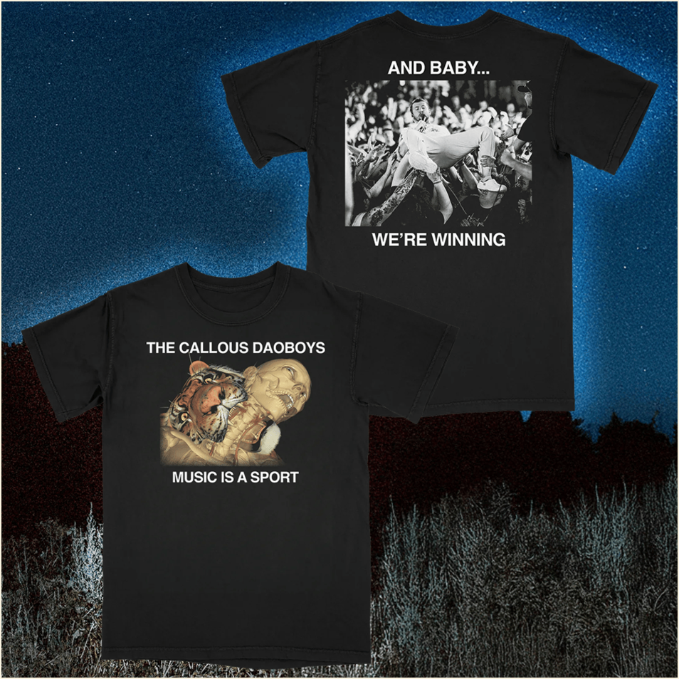Music Is A Sport T-Shirt Callous Daoboys Merch Father's Day Gifts For Fans Gifts For Best Friend