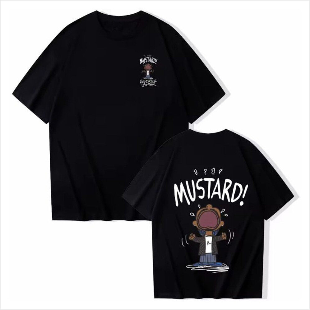 Mustard Kendrick Lamar T-Shirt Kendrick Lamar Merch Gifts For Brother Gifts For Best Friend
