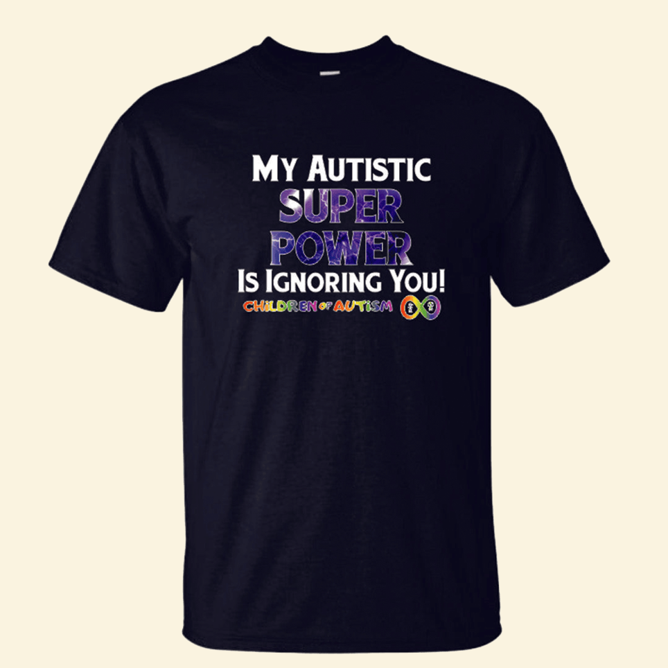 My Autistic Super Power T-Shirt Quinn Pratt Merch Gifts For Fans Father's Day Gifts For Dad