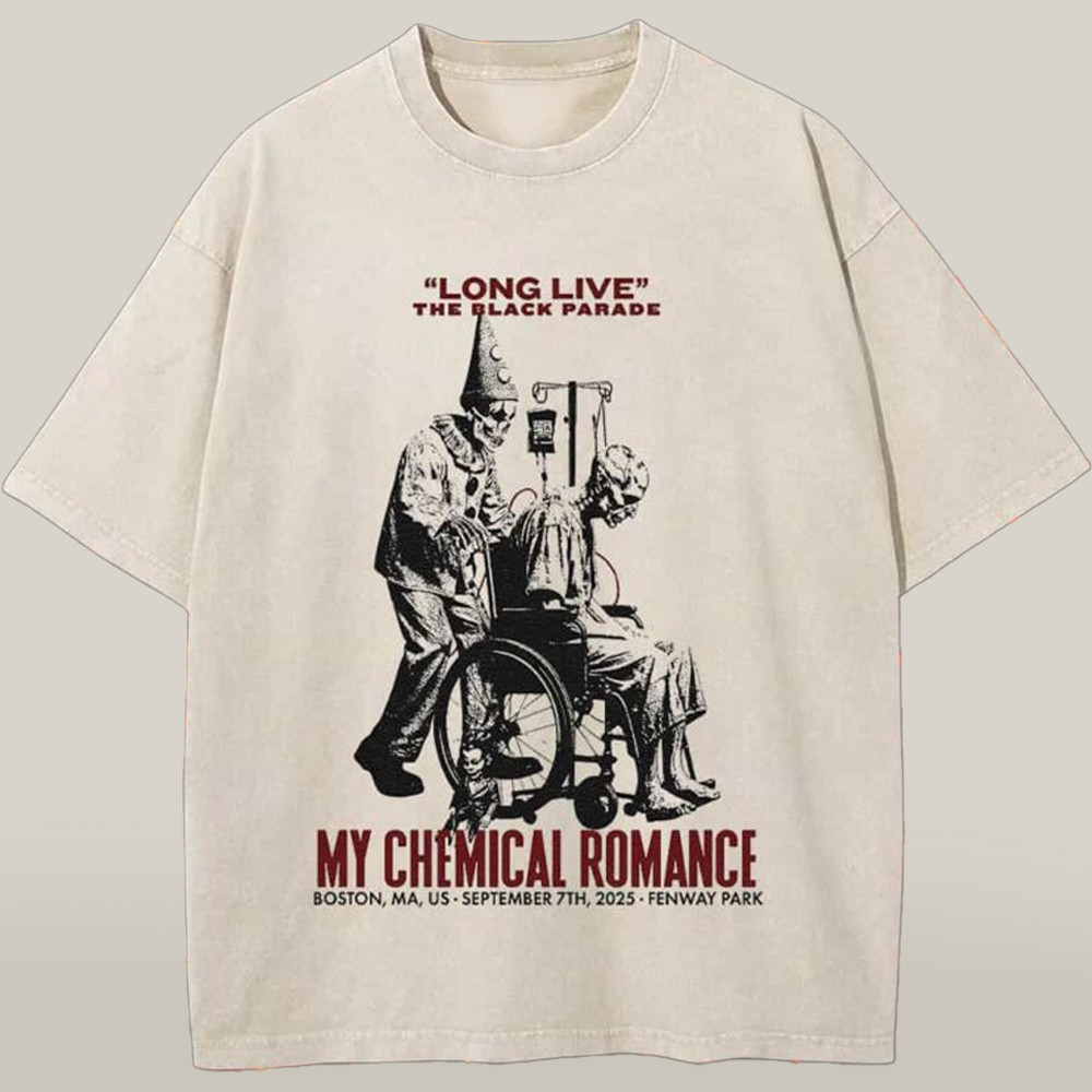 My Chemical Romance Long Live The Black Parade Tour 2025 Shirt Gift For Fans