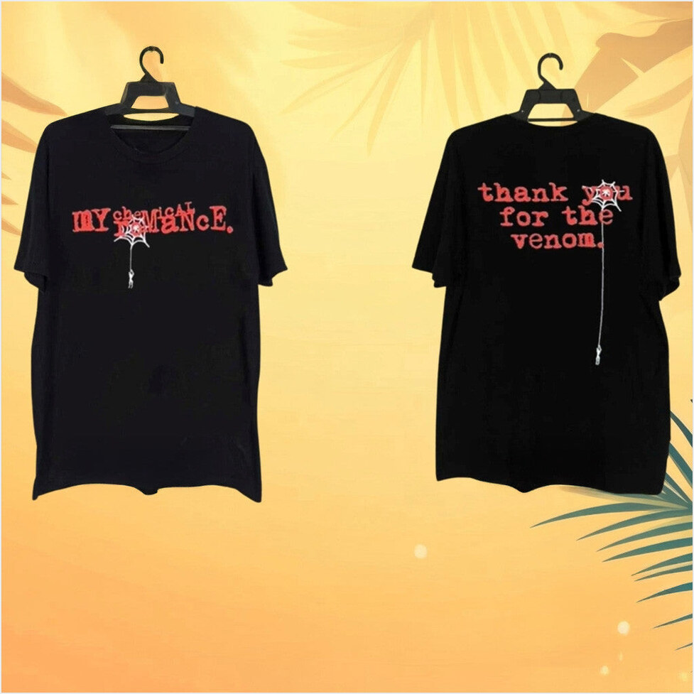 My Chemical Romance Thank You For The Venom T-Shirt Fan Merch Birthday Gifts For Friends