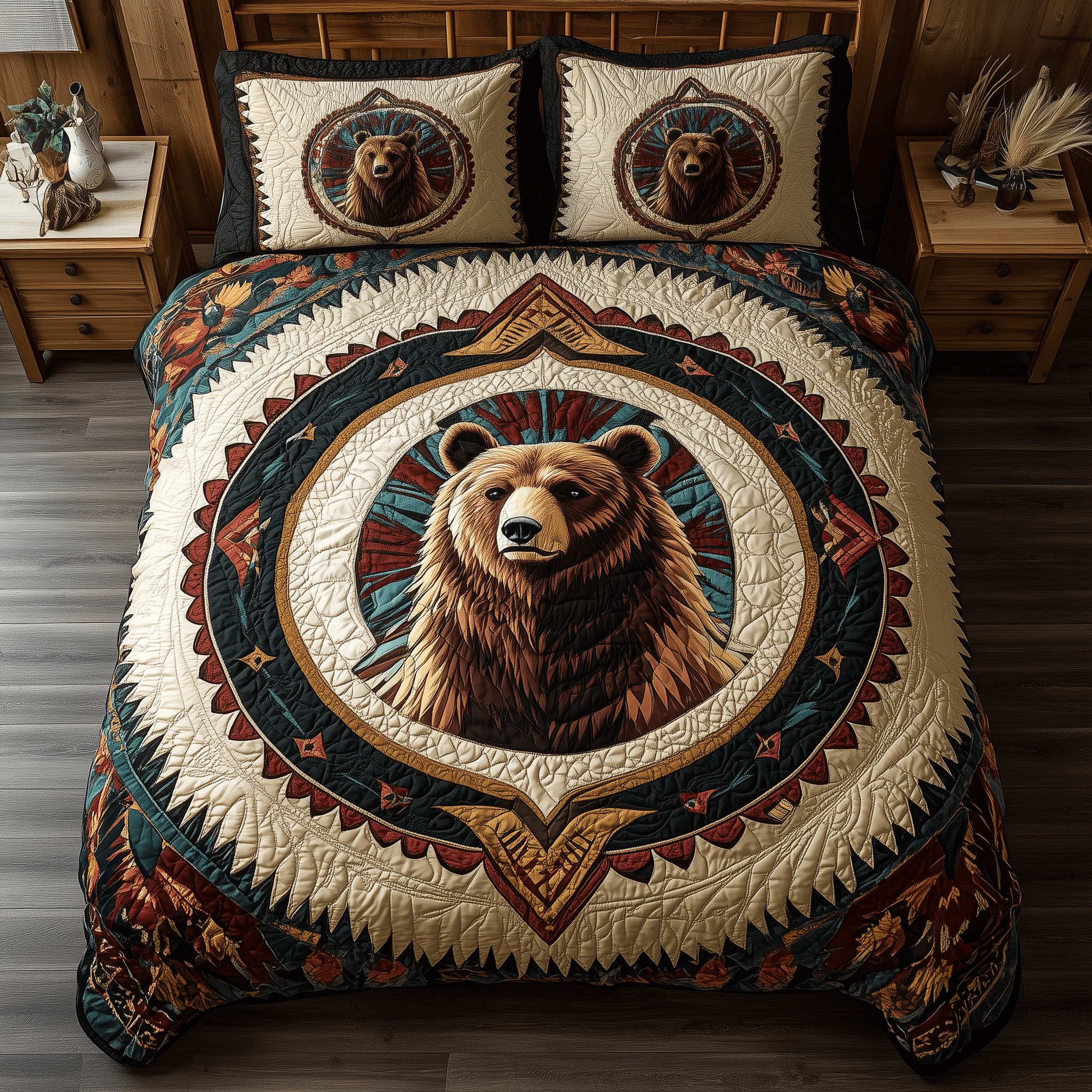 Mystic Strength Keeper Quilted Bedding Set Best Duvet Cover Bedspread Set Good Gifts For Mom Birthday