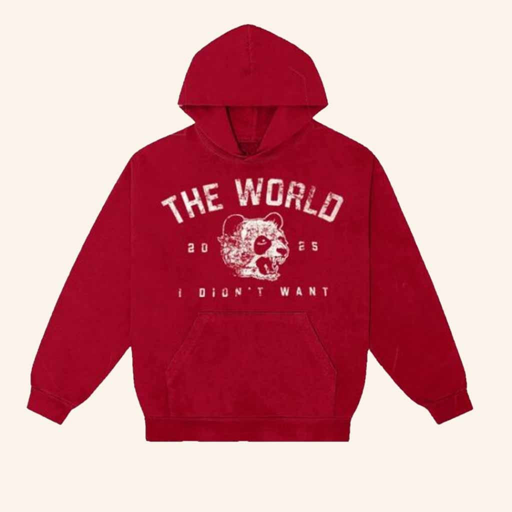Natalie Jane Merch The World I Didn't Want 2025 Hoodie Gifts For Music Lovers