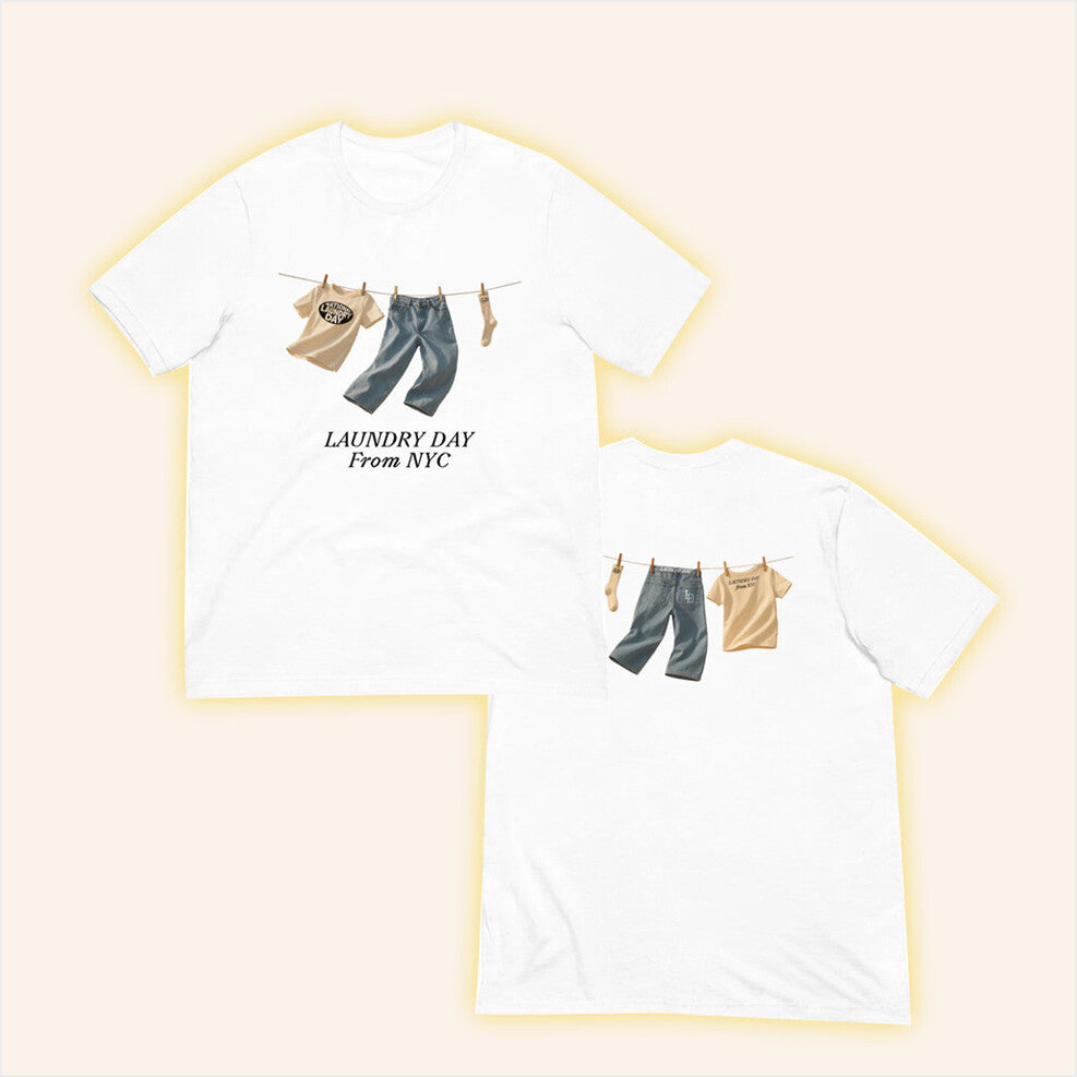 National Laundry Day T-Shirt Daundrylay Merch Birthday Gifts For Best Friend Christmas Presents