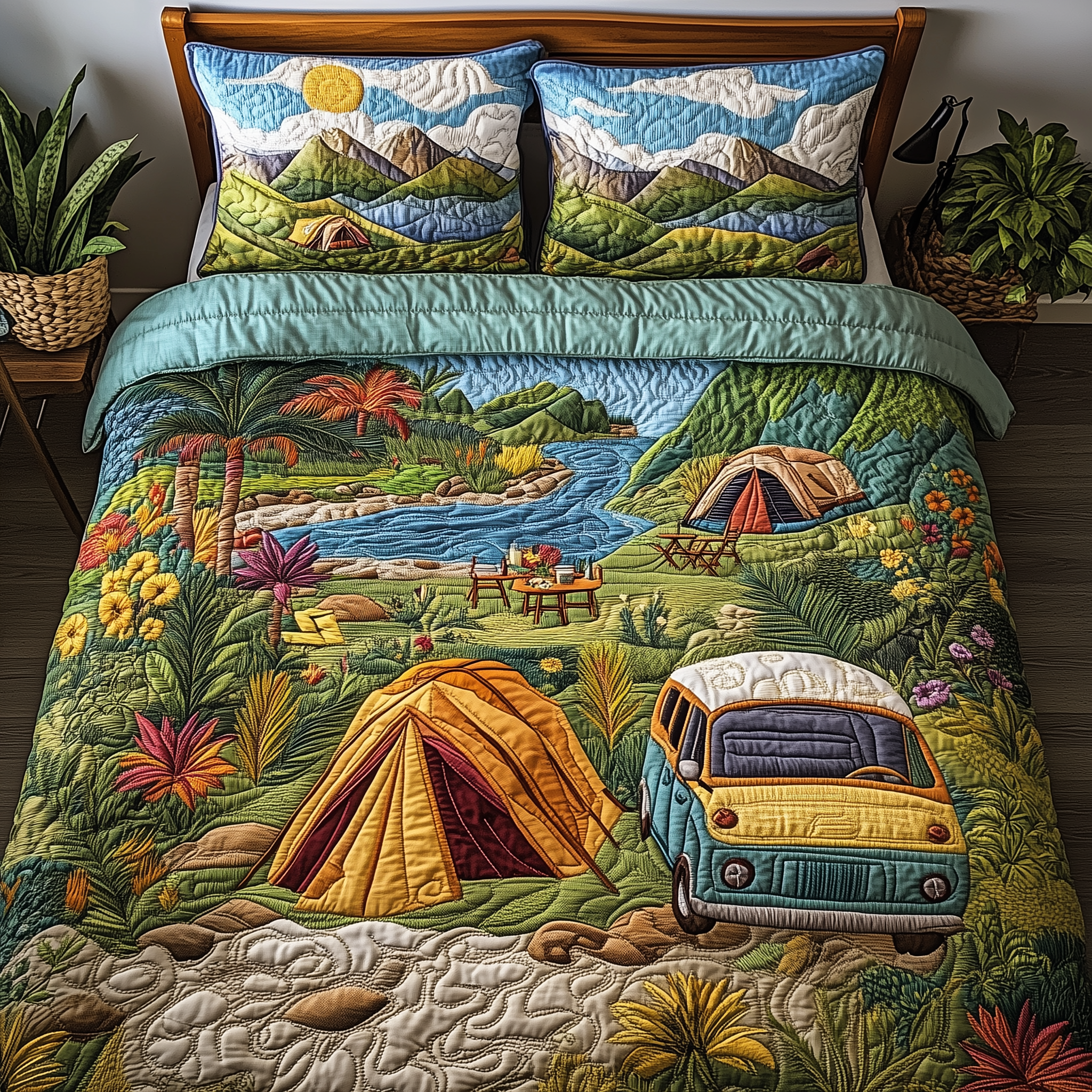 Natural Haven Quilted Bedding Set Duvet Cover Bedspread Set Item Mothers Day Gift Ideas Last Minute