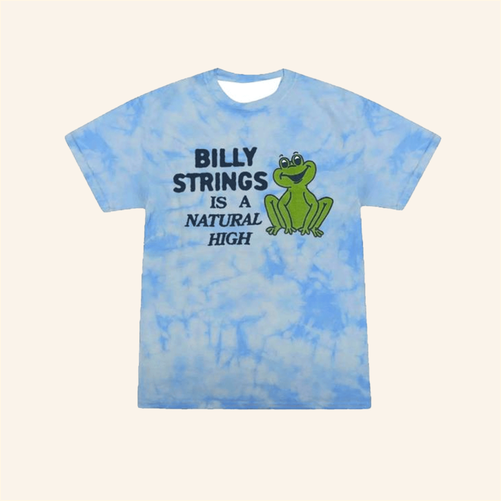 Natural High Tie Dye T-Shirt Billy Strings Merch Birthday Gifts For Besties Christmas Presents