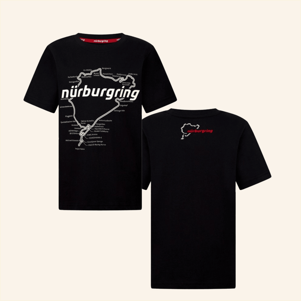 N'burgring Racetrack Black T-Shirt Paddock Legends Merch Shirt Best Birthday Gifts For Dad