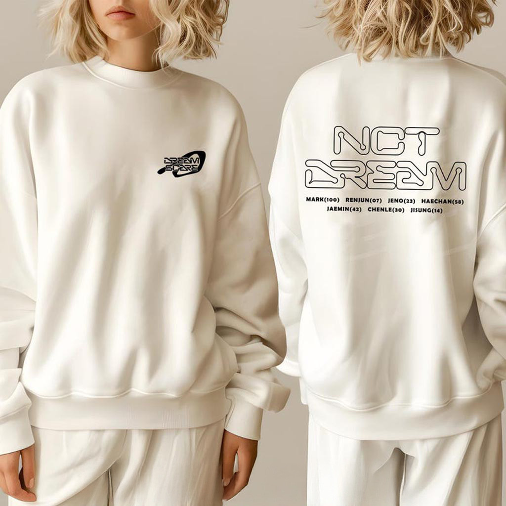 NCT Dream Dream Scape Sweatshirt NCT Dream Flying Kiss Hoodie NCT Dream World Tour Sweatshirt