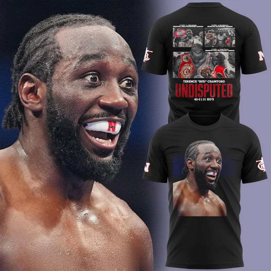 Nebraska Cornhuskers x Terence Bud Crawford Undisputed Shirt Fan Merch Gift For Men