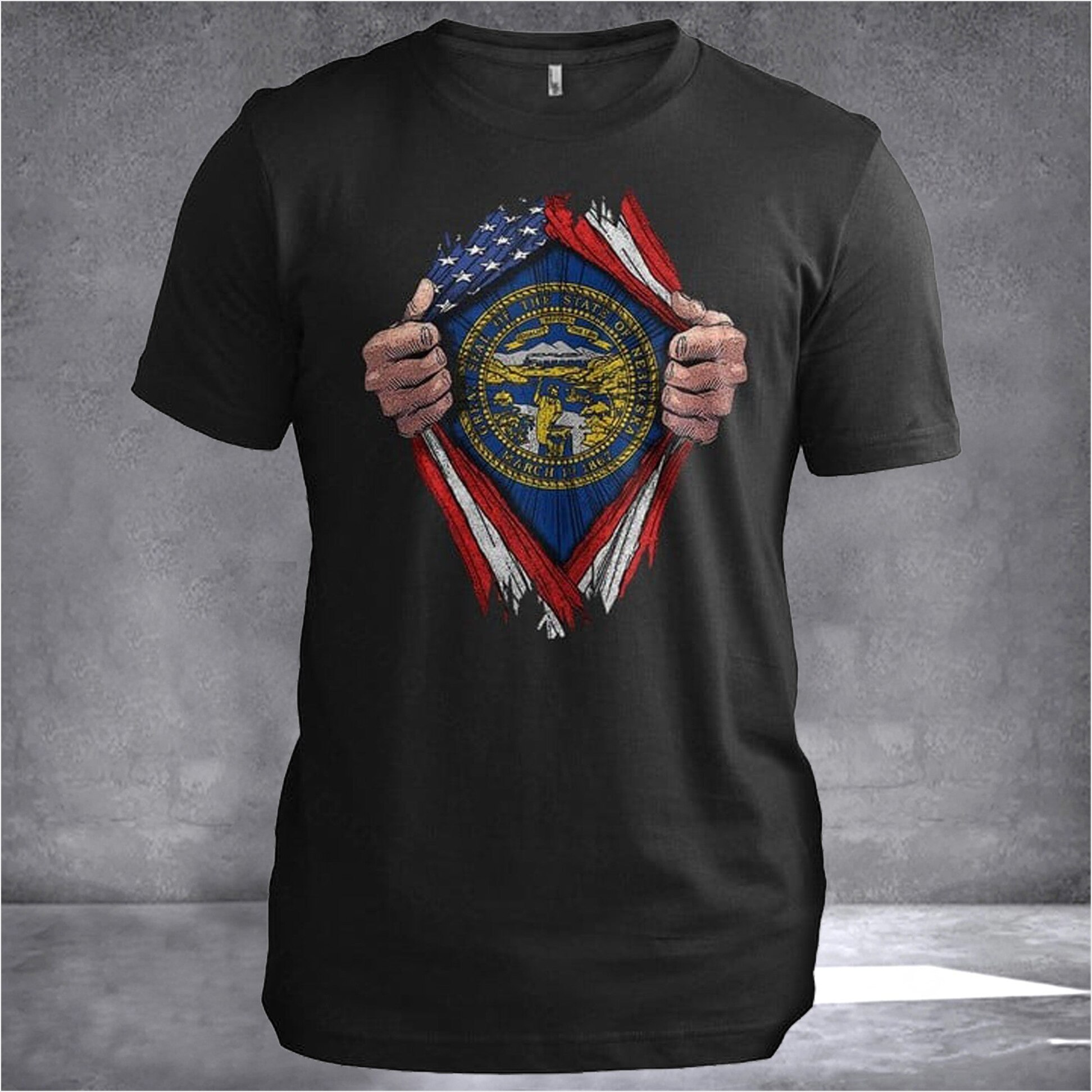 Nebraska Super Patriot Nebraska T-Shirt Cool Patriotic Shirts Birthday Gifts For Brother