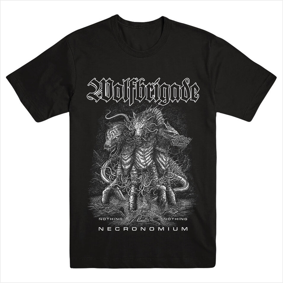 Necronomium Shirt Wolfbrigade Merch Wolfbrigade Shirt Dad Birthday Gifts For Father'S Day 2025
