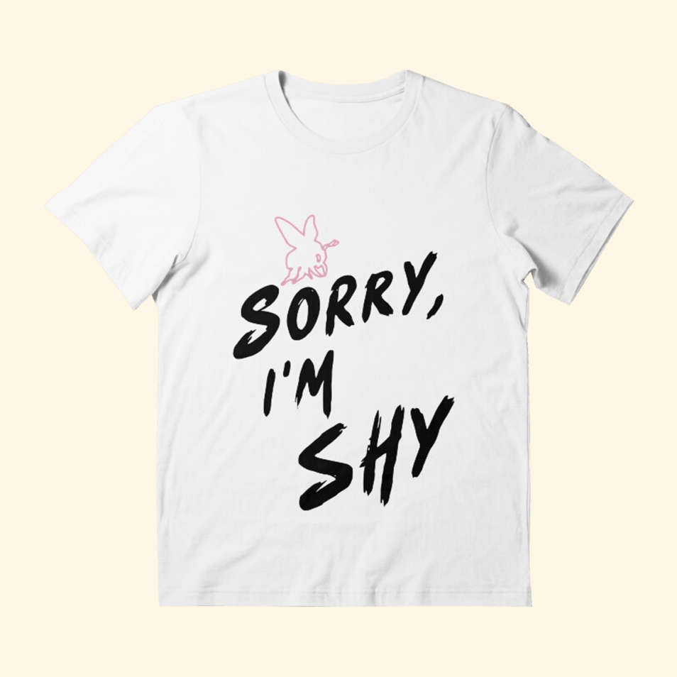 Nessa Barrett Sorry I'm Shy T-Shirt Nessa Barrett Merch First Mothers Day Gifts For Friends